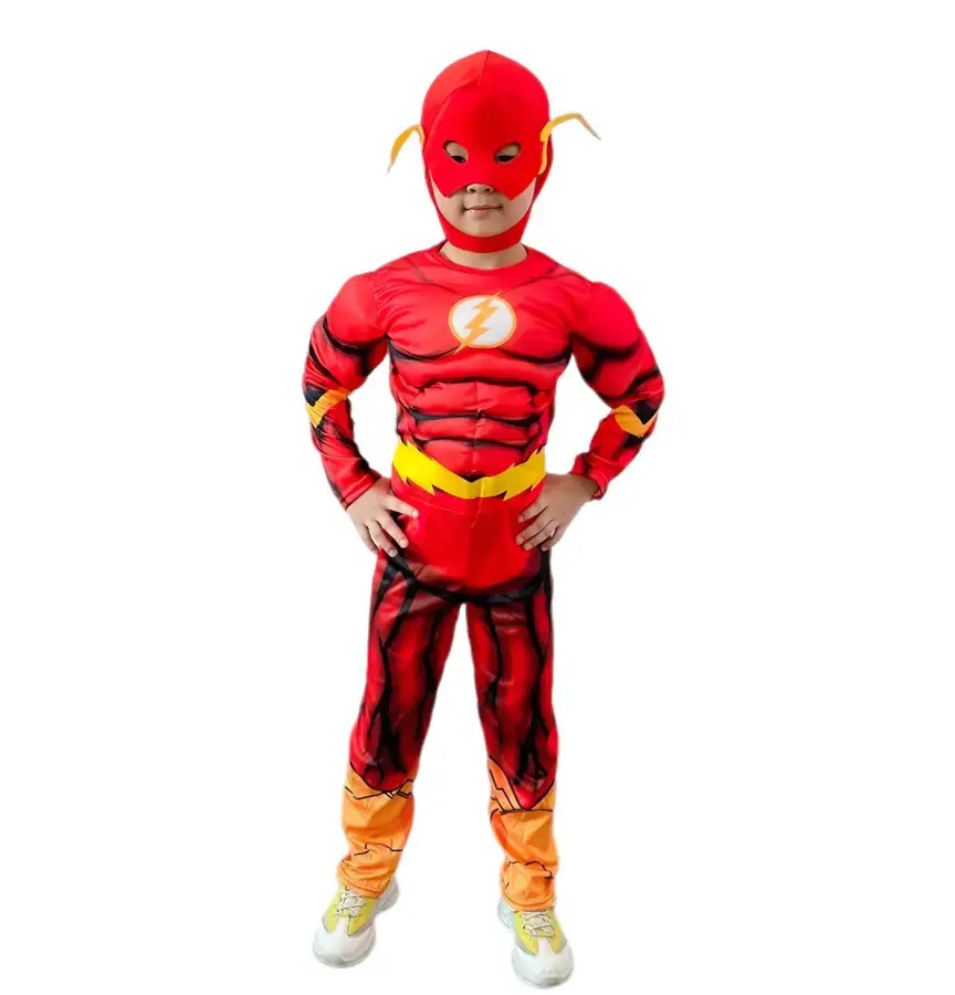 FunCo Dětský kostým 98/110 - Flash OPBH1918