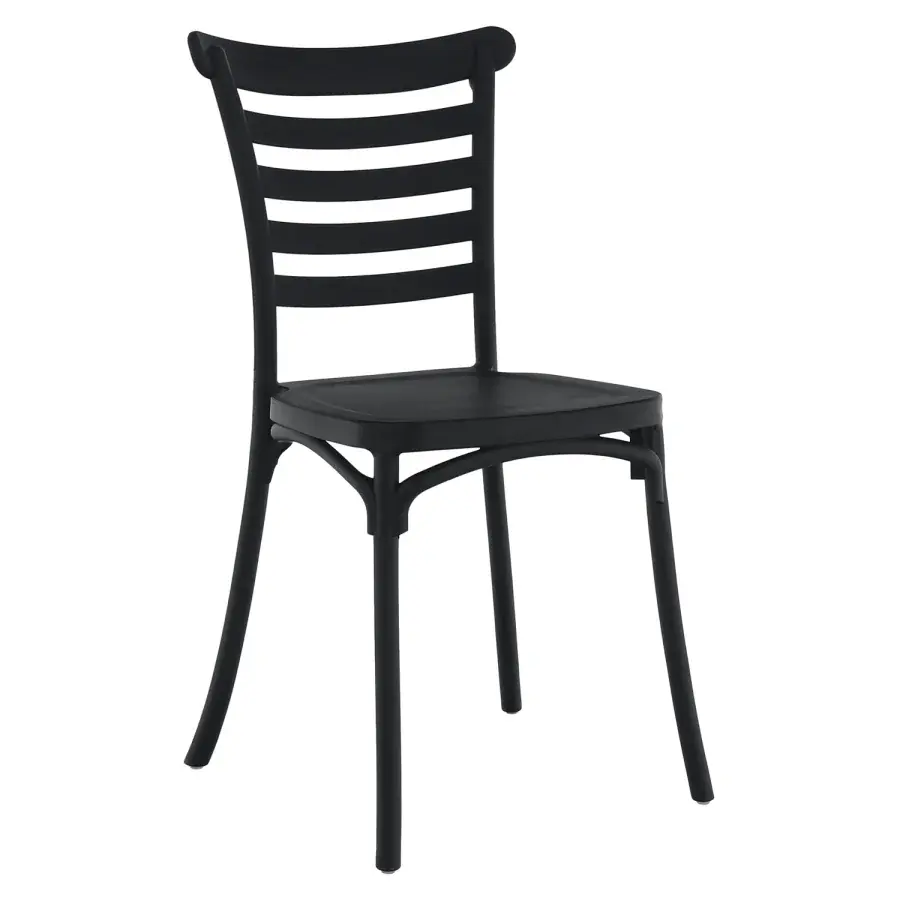 Tempo Kondela Stohovatelná židle SAVITO, černá