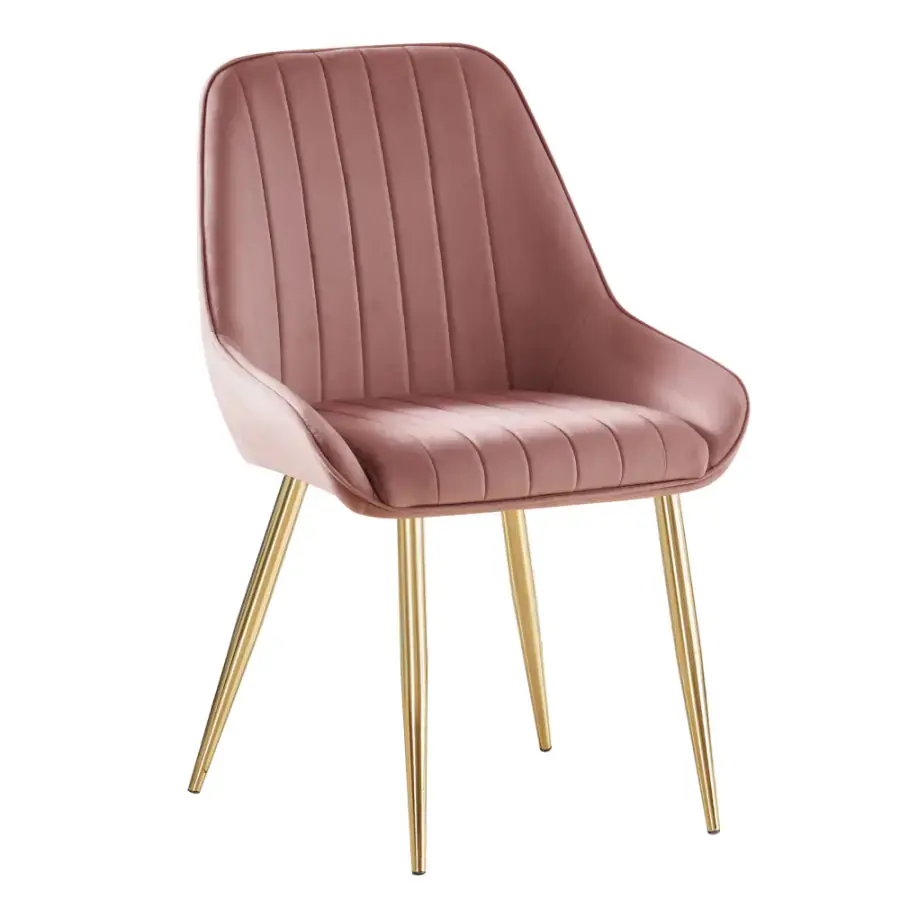 Tempo Kondela Jídelní židle PERLIA, růžová