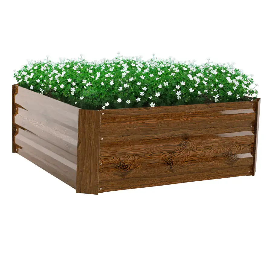 Tempo Kondela Vyvýšený záhon NONKY TYP 3, hnědý