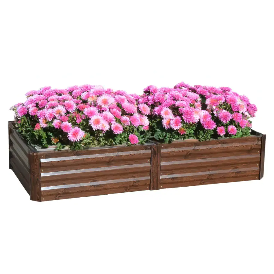 Tempo Kondela Vyvýšený záhon NONKY TYP 6 , hnědý