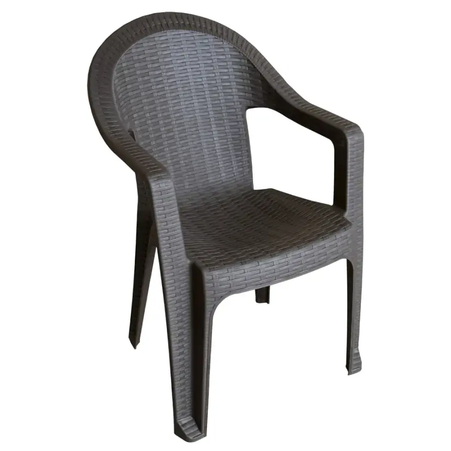 Tempo Kondela Zahradní křeslo ZAMA, hnědá