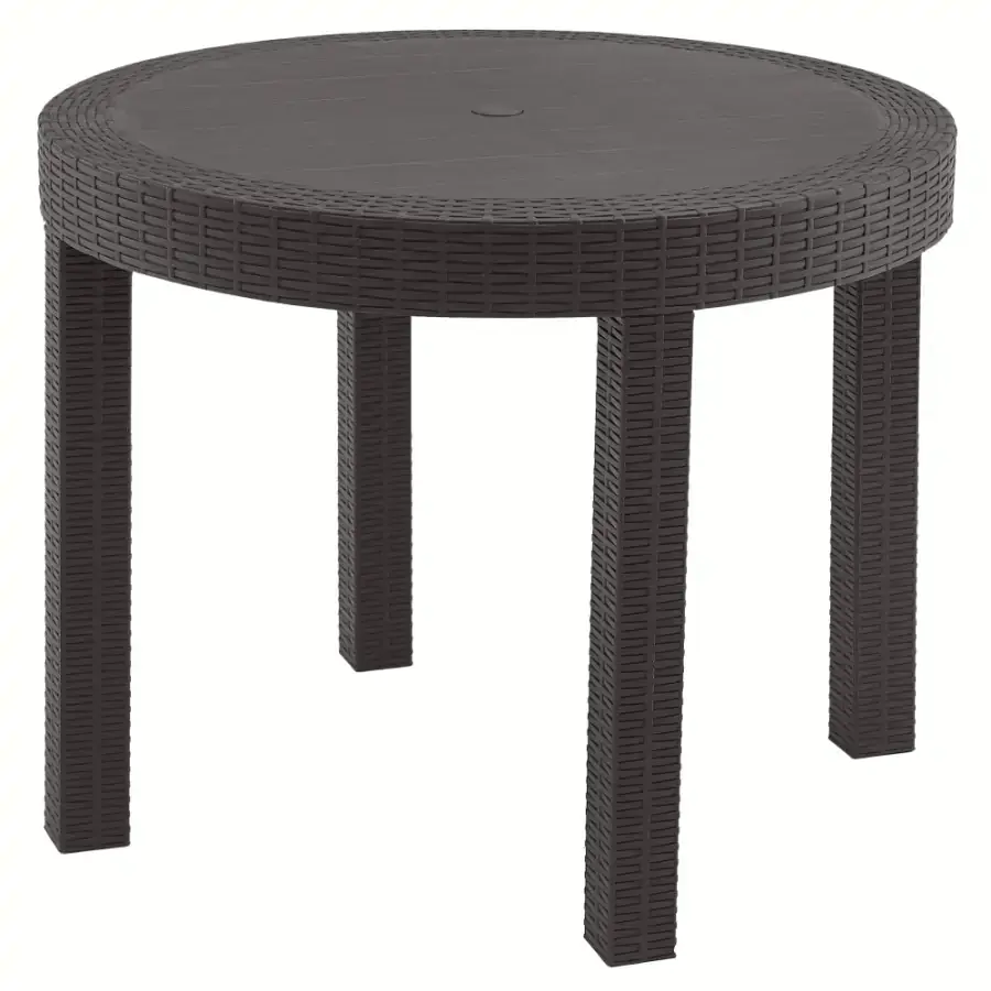 Tempo Kondela Zahradní stůl ZAMA, hnědý