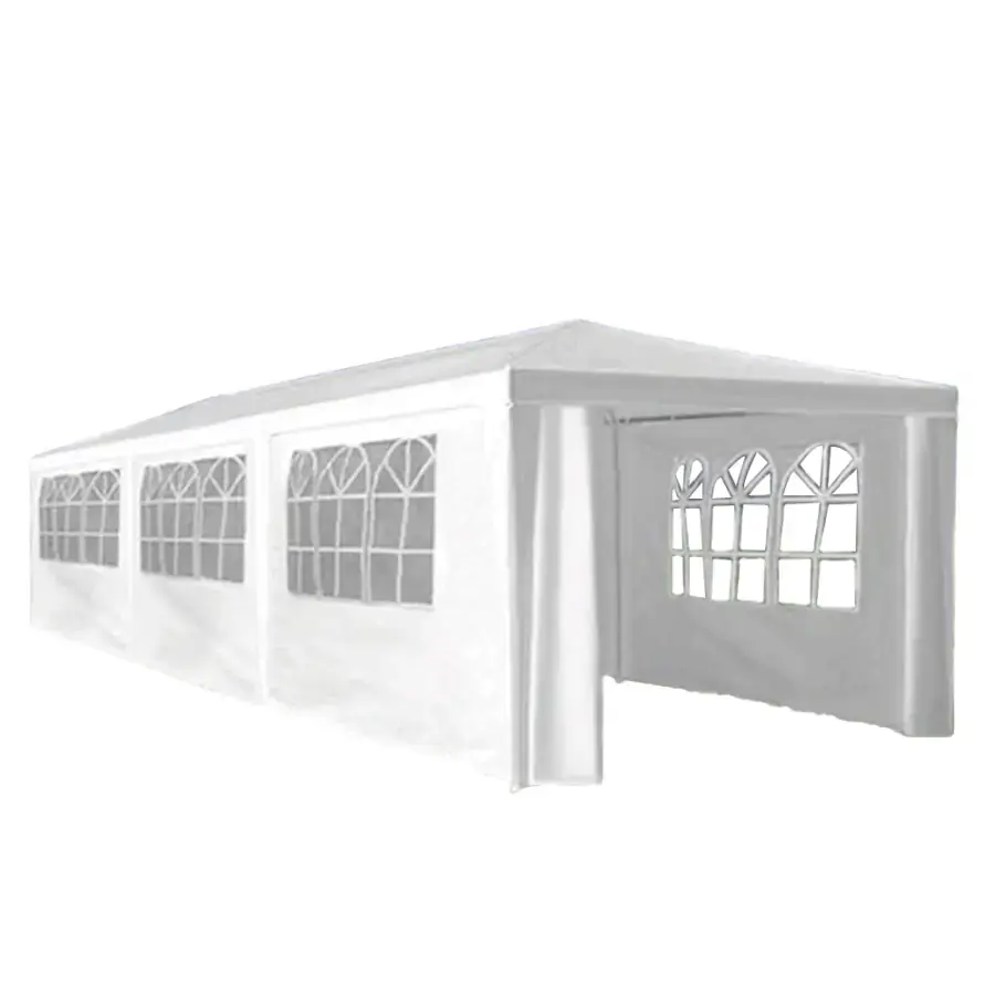 Tempo Kondela Zahradní párty stan, bílá, 3x9 m, TEKNO NEW TYP 3 + 8 bočních stran