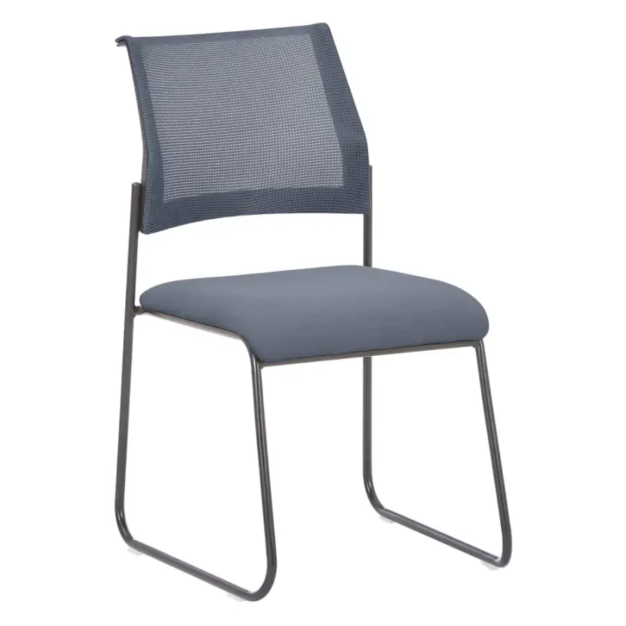 Tempo Kondela Zasedací židle BARIS, šedá