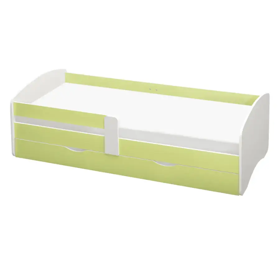 Tempo Kondela Postel COCOLINO 80x160, bílá/zelená