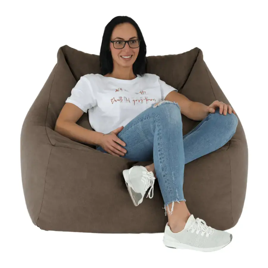 Tempo Kondela Sedací vak URASON 350l - hnědý