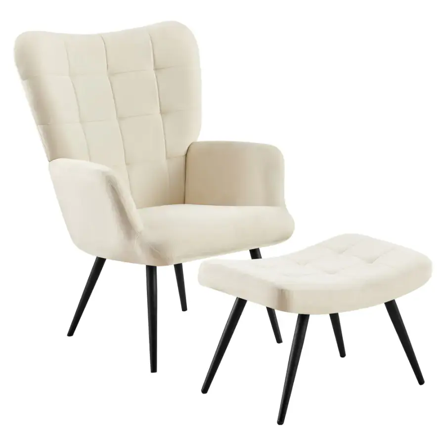 Tempo Kondela Křeslo s podnoží HABEN, bílá