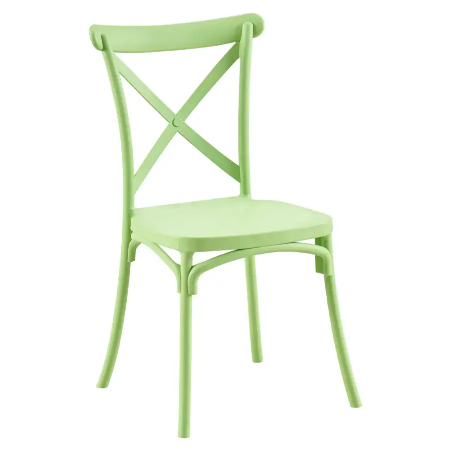 Tempo Kondela Stohovatelná židle SAVITA - zelená