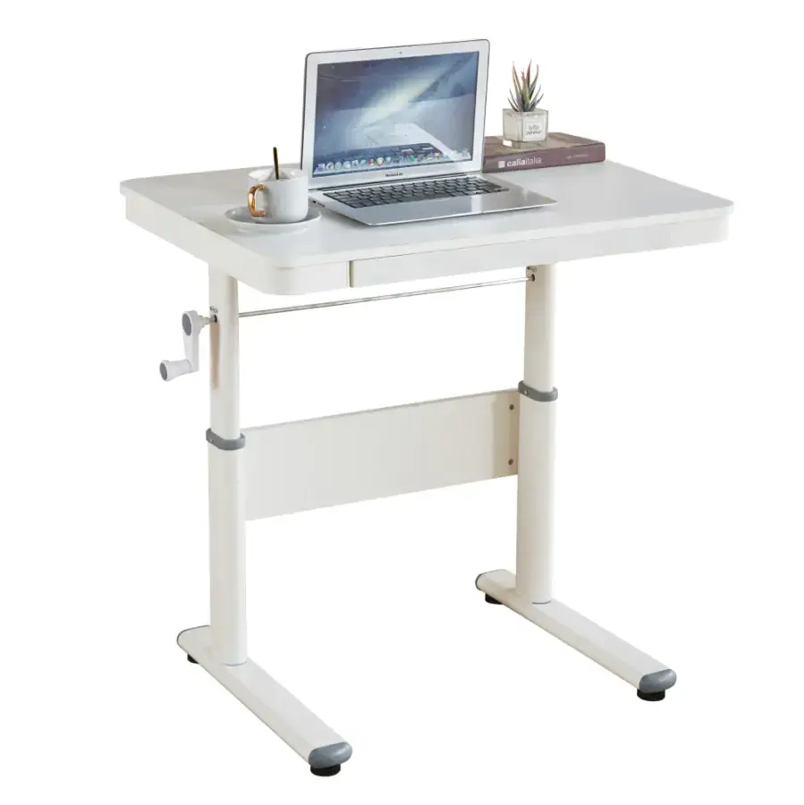 Tempo Kondela Rostoucí psací stůl JANIS, bílá
