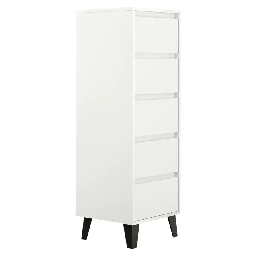 Tempo Kondela Komoda BOGAN 5S40, bílá