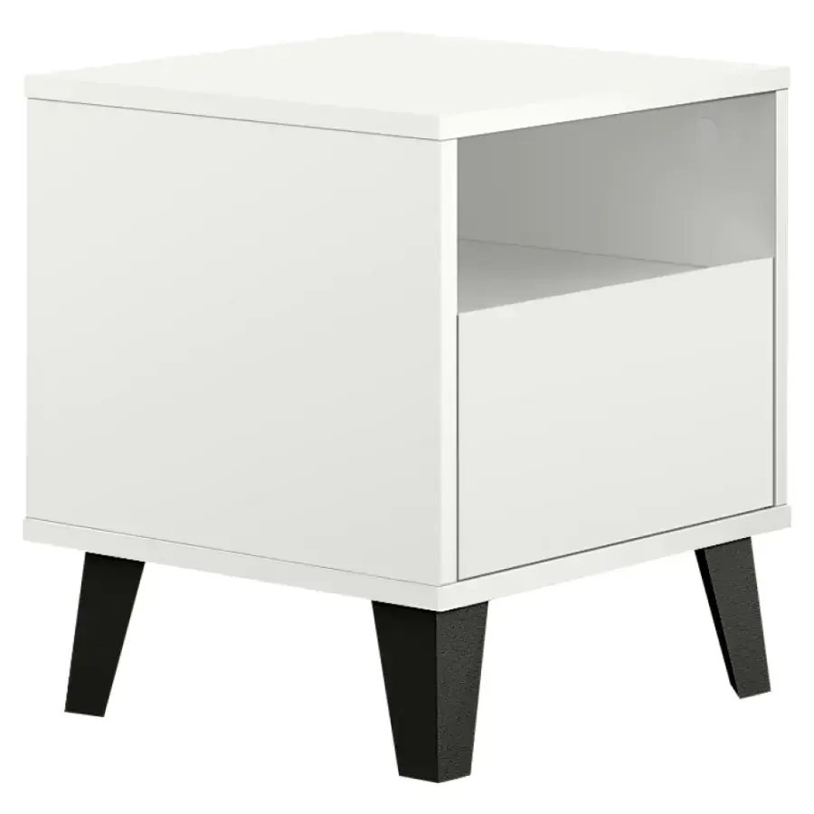 Tempo Kondela Noční stolek BOGAN 1S, bílá