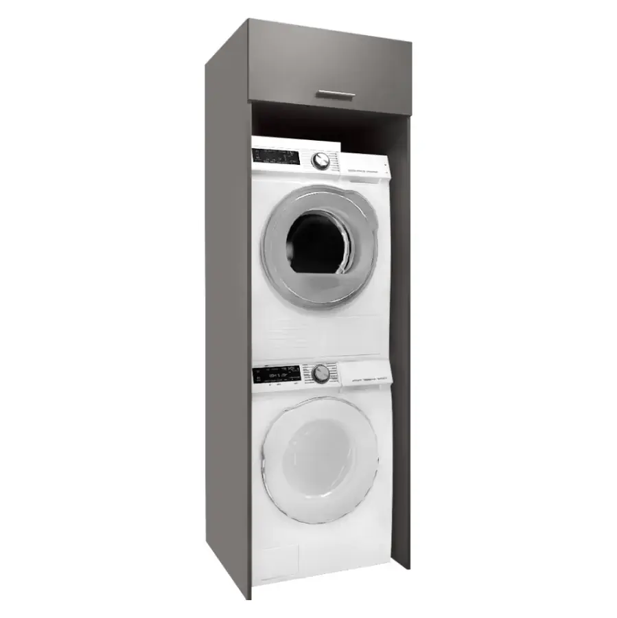 Tempo Kondela Skříňka nad pračku a sušičku JERGI, grafit