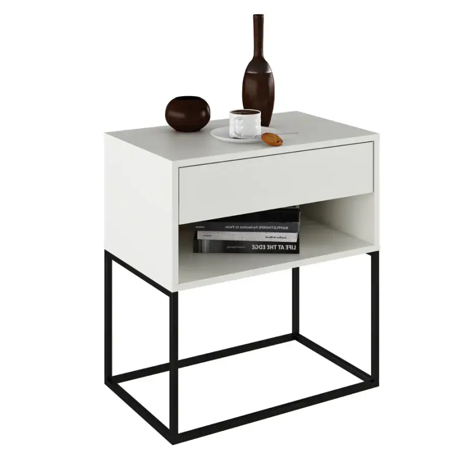 Tempo Kondela Noční stolek ARTI TYP 2, bílá