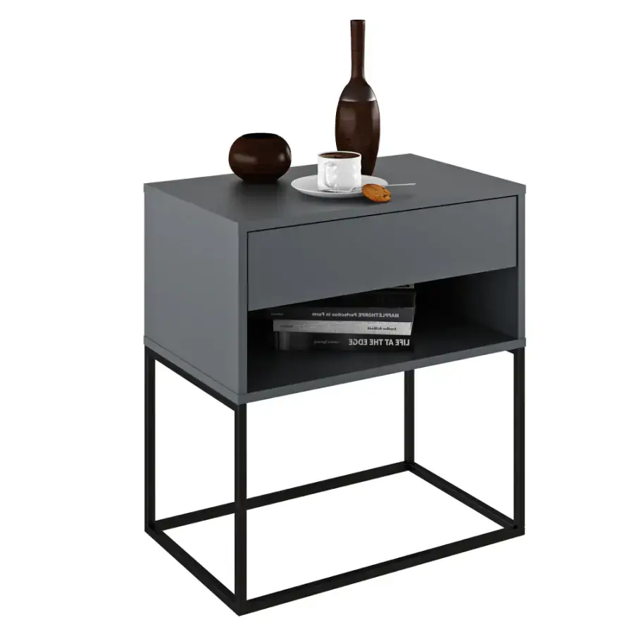 Tempo Kondela Noční stolek ARTI TYP 2, grafit