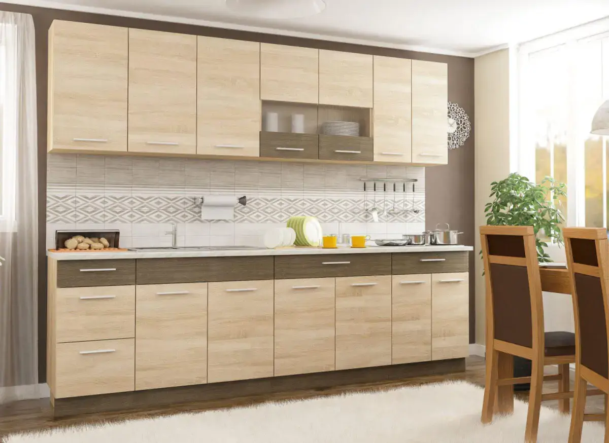 Casarredo Kuchyně GERDA 260 barva dub sonoma/dub truffle