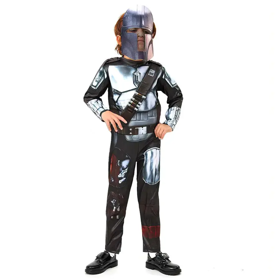 FunCo Dětský kostým 98-110 - Star Wars Mandalorian OPBH1796