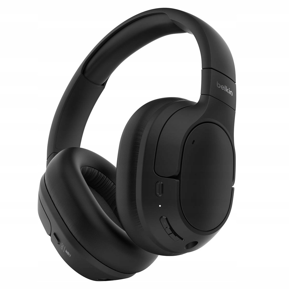 Belkin Sluchátka do uší s redukcí hluku, bezdrátová, černá