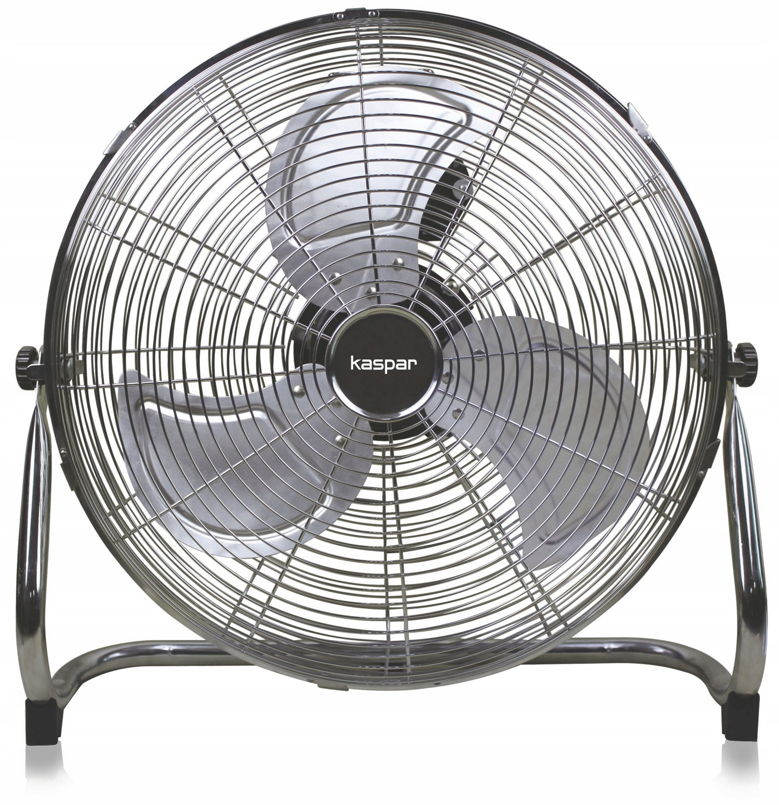 Cirkulátorový Ventilátor Podlahový Ventilátor 200W Chrom Regulace Výkonu Tichý