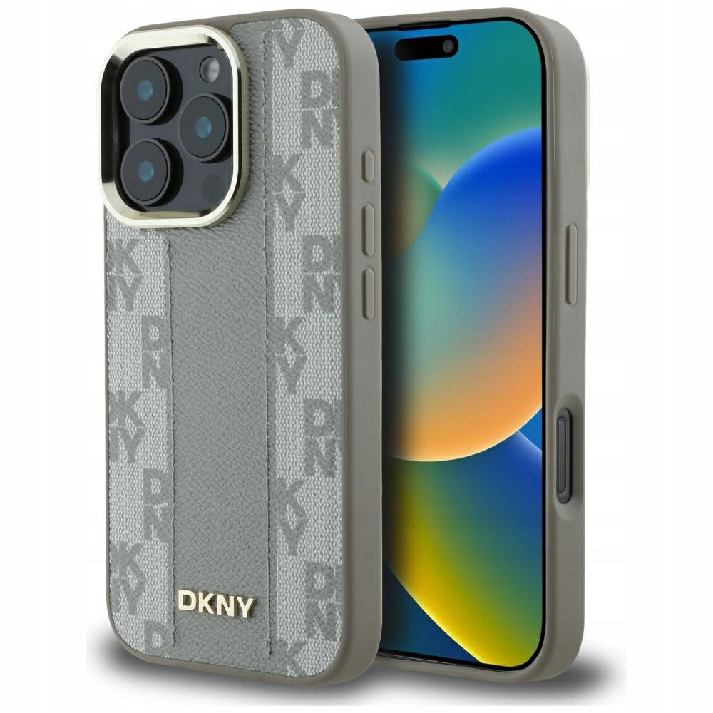 Pouzdro pro iPhone 16 Pro Max Dkny MagSafe Béžové