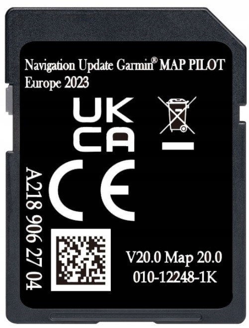 Mapa Karta Sd Mercedes Garmin Map Pilot A218 V20 2023/2024 Evropa