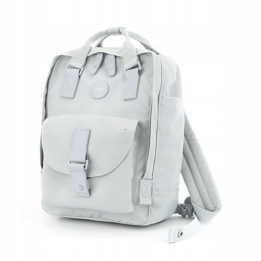 Modrý, voděodolný batoh uzavíratelný zipem Himawari