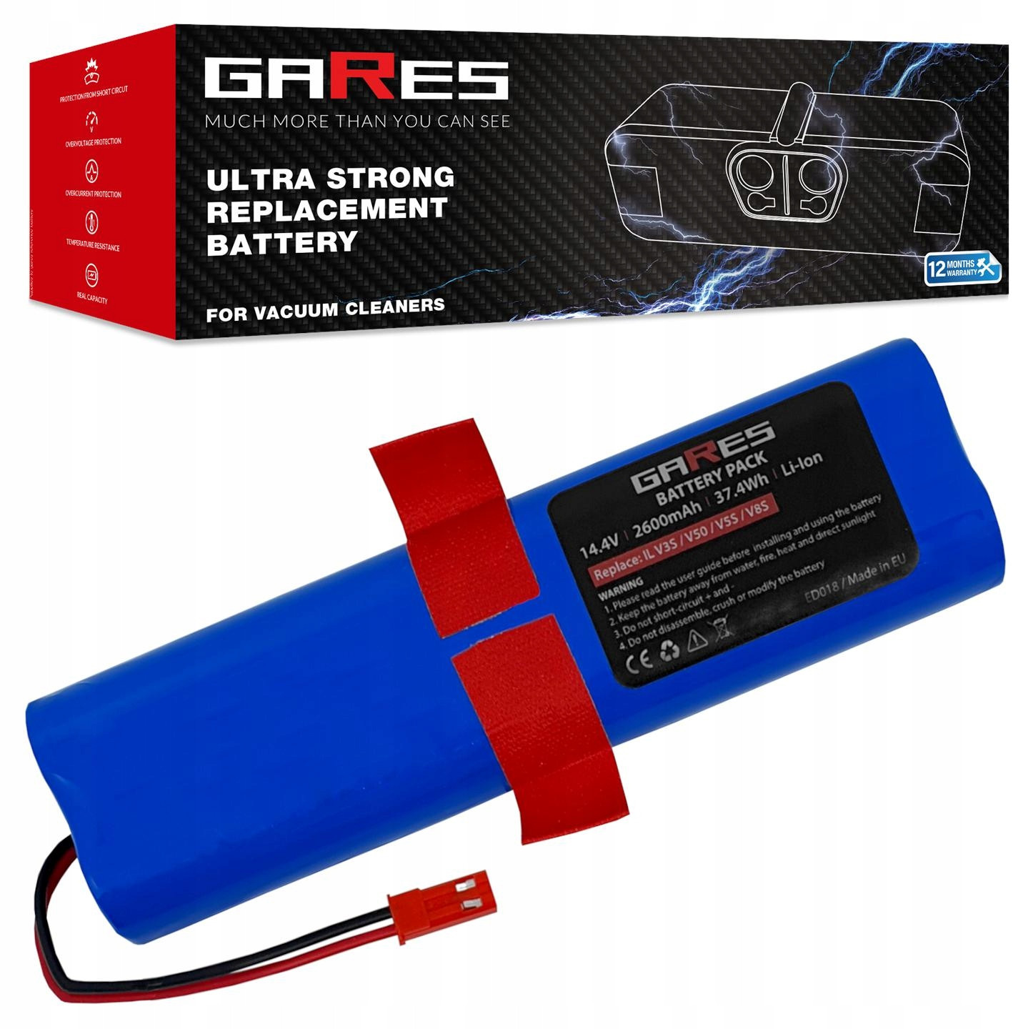 Baterie Akumulátor pro Ariete 2713 2718 14,4V 2,6Ah