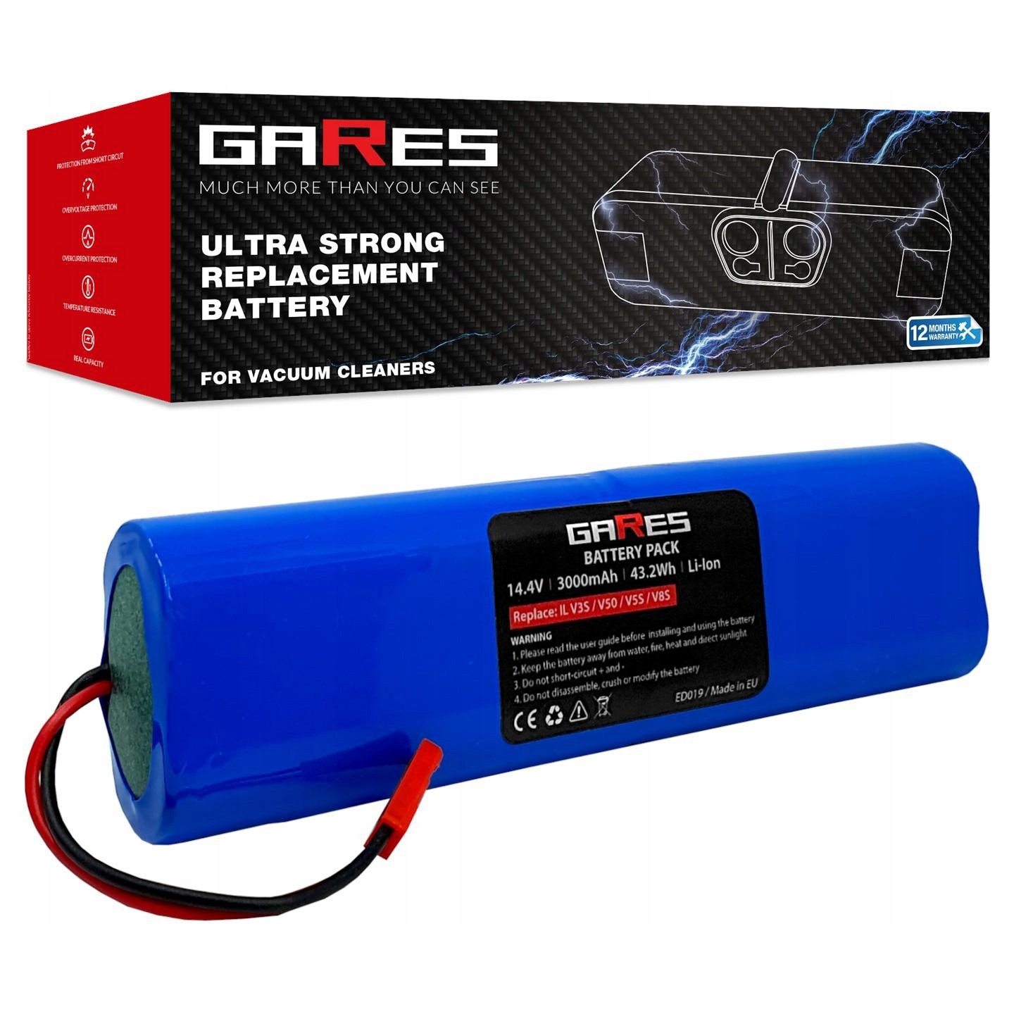 Baterie Akumulátor pro Ariete 2713 2718 14,4V 3,0Ah