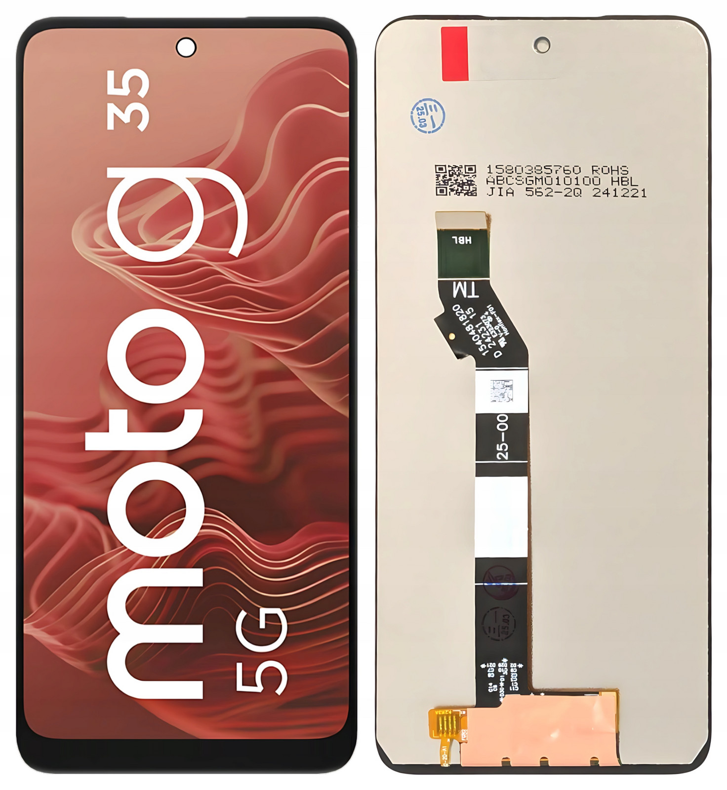 LCD Displej Dotyková Obrazovka Pro Motorola Moto G35 XT2433-5