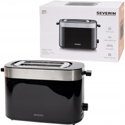 Sendvičovač Toustovač 800 W 7 Nastavení Funkce Rozmrazování Zásobníku Na Drobky Černý