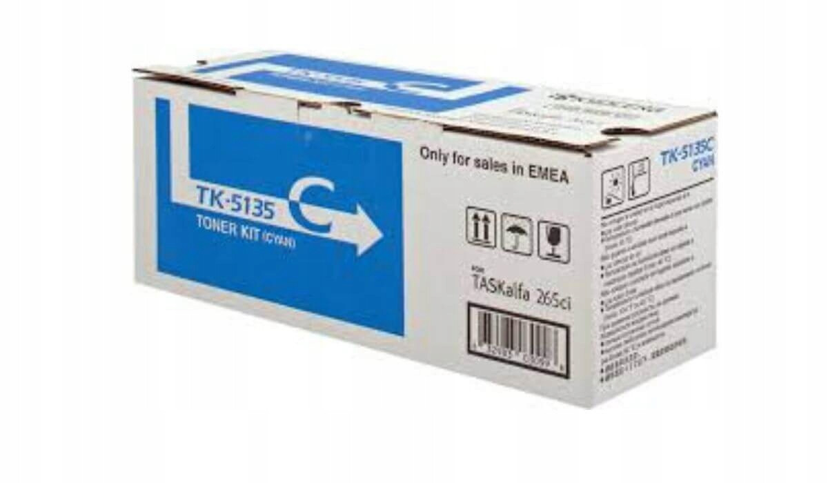 Toner KyoceraTK-5135 1T02PACNL0 5 tisíc Cyan Originál TK5135 TASKAlfa 265ci