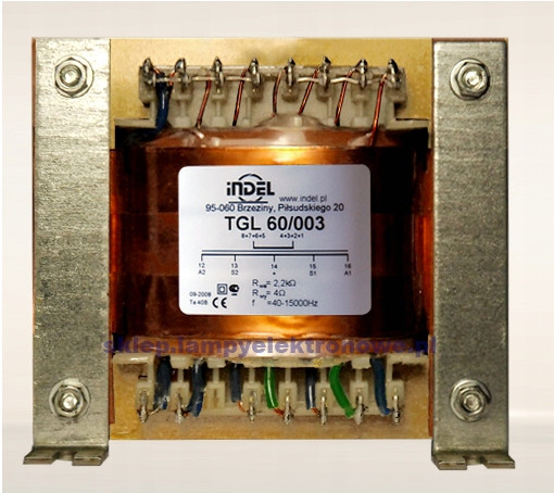 Tgl 60/003 Pp reproduktorový transformátor Indel