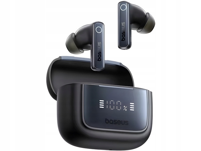 Sluchátka do uší Baseus Bowie 35 Anc voděodolná černá