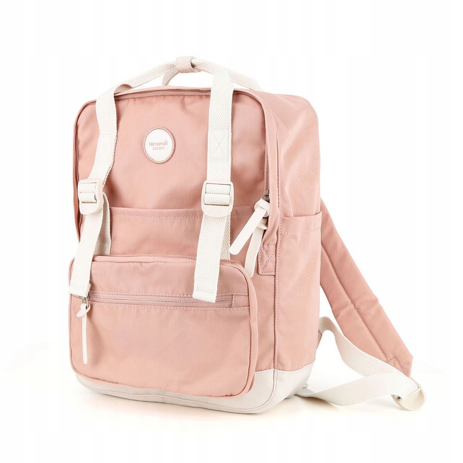 Velký městský batoh ve světle růžové barvě Himawari