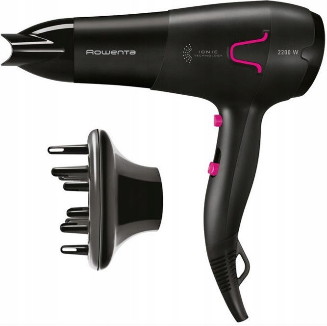 Sušička Rowenta, 2200 W, Iontová emise, 3 nastavení teploty Cv5623 Power Pro