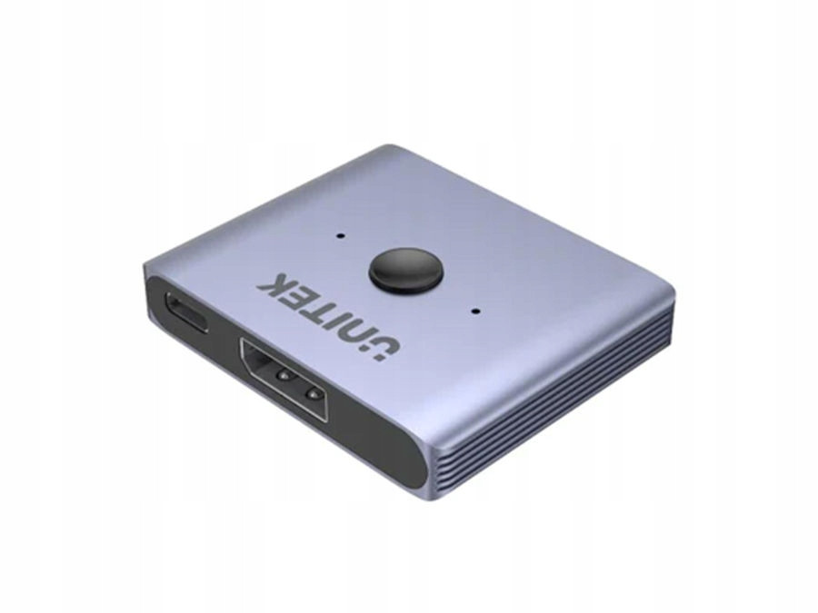 2 x dvousměrný přepínač Dp 1.4 8K 2-na-1 Unitek