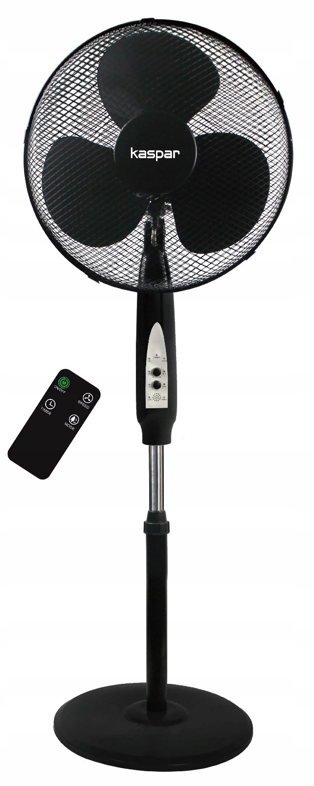 Stojanový Podlahový Ventilátor, Volně Stojící, Tichý, Výkonný 40W Dálkový Ovladač