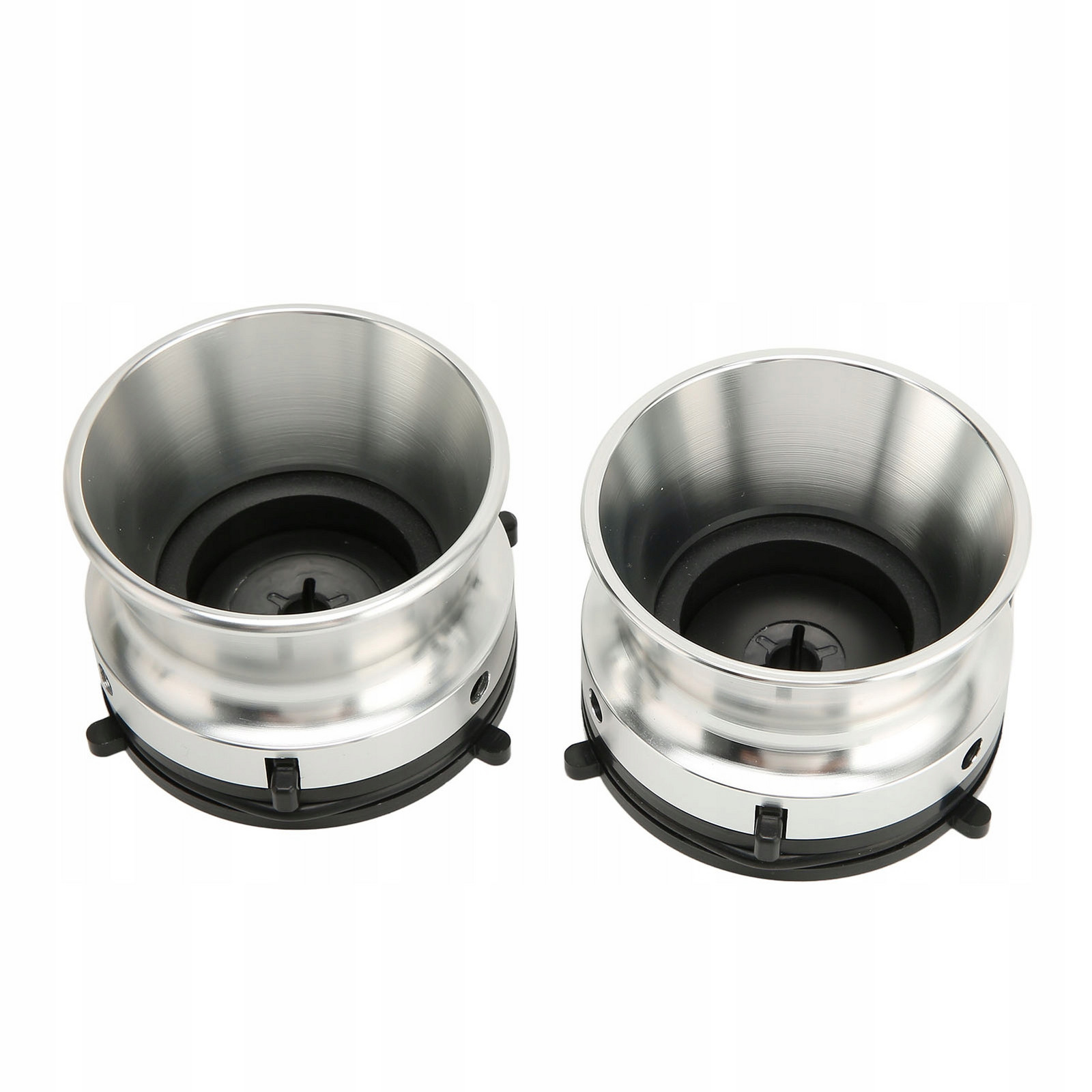 1 Pár Nábojových Adaptérů Z Leštěného Hliníku