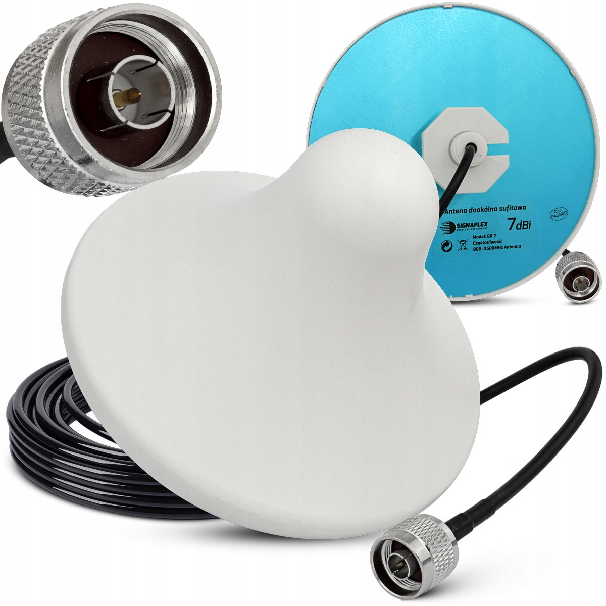 Anténa Grzybek 7dBi boční kabel 7 m Nm
