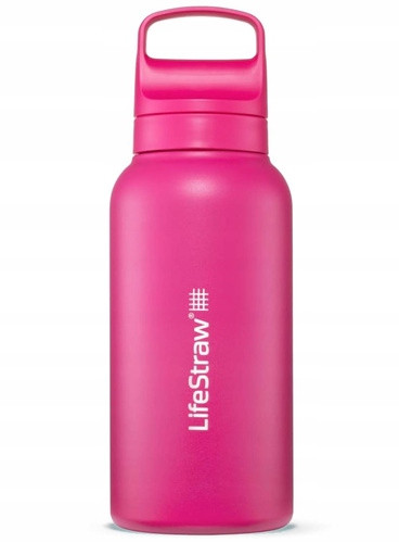 Termoláhev s filtrem LifeStraw Go Steel 1 l orchidej pink