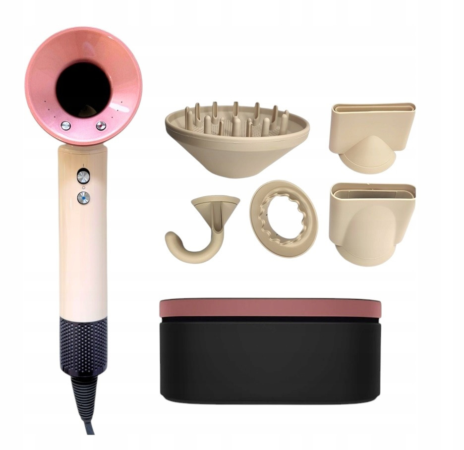 Profesionální Sušič Vlasů 1600W Ultra Ionová Koncovka 5 v 1