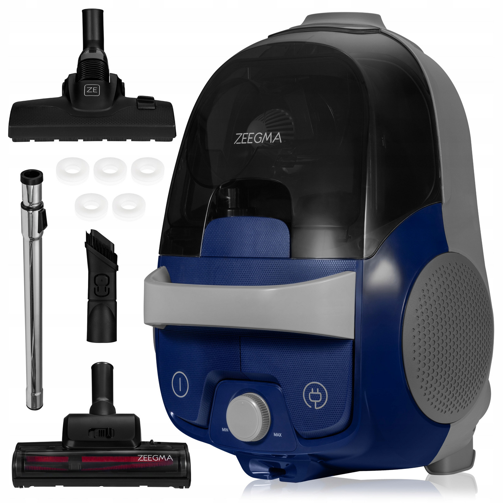 Vysavač Bezsáčkový Výkonný Tichý Hepa 2.2L Turbokartáč Vonné Kroužky