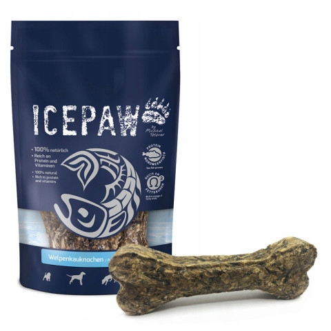 Icepaw lososové kousátko pro štěňata 4ks 250g