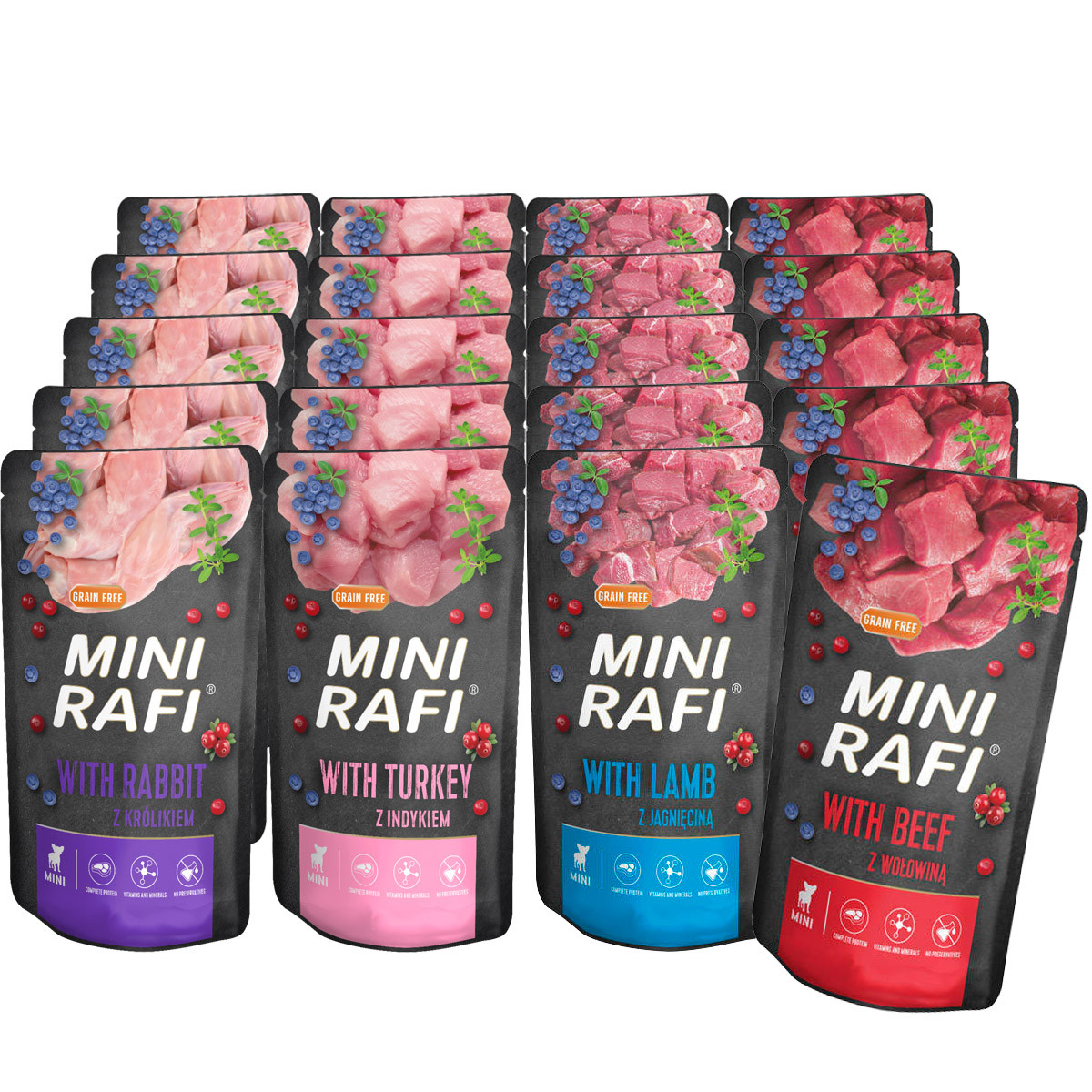 Dolina Noteci Rafi Mini Mix chutí 40x150g
