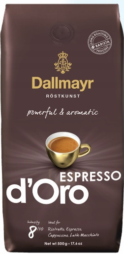 Dallmayr Espresso d'Oro Káva Zrnková 1 kg