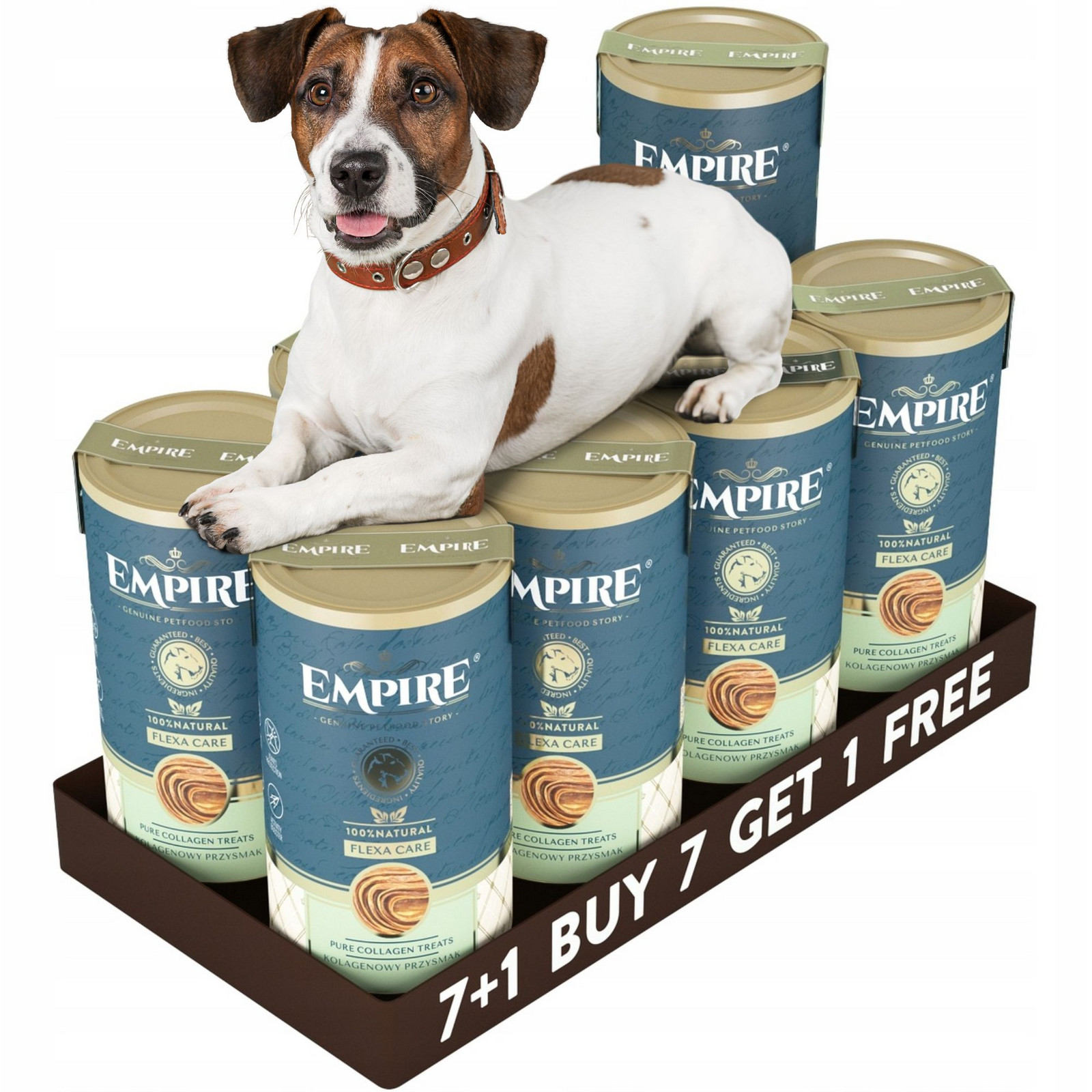 Empire Doplněk Na Klouby Pro Psa 120g Set 7+1 Smačky Pro Psa