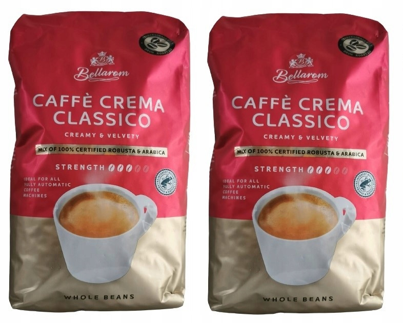 Káva zrnková Arabica Bellarom Caffe Crema Classico 1000 g
