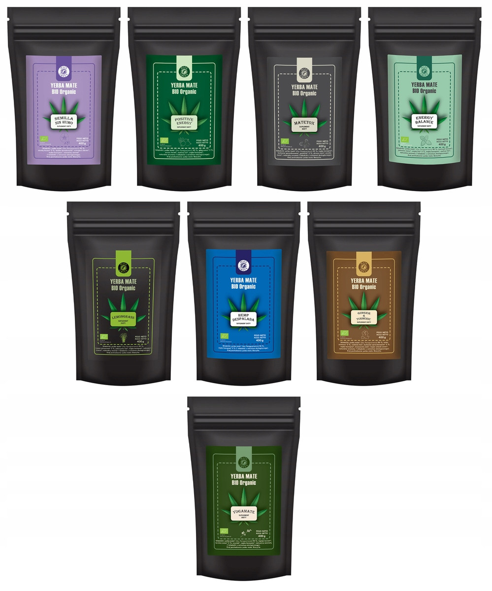 Yerba Mate Organica Cannabis 1000g +200 Bio Bonus