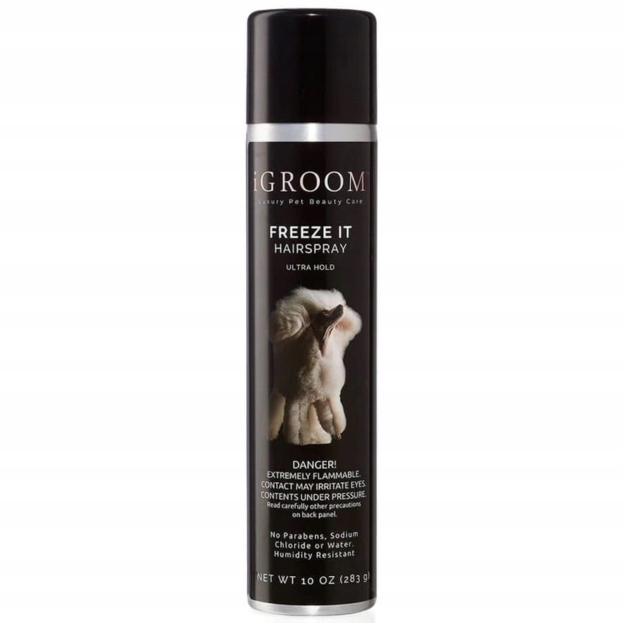 Dokončovací lak na vlasy Freeze It Hair Spray značky Igroom