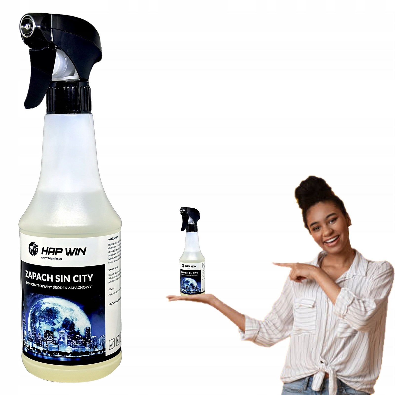 Hap Win Profesionální Vůně Osvěžovač Neutralizátor Sin City